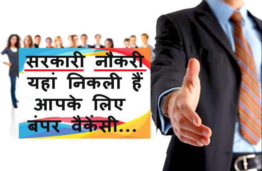 jobs for you यहां निकलीं हैं बंपर वैकेंसी, सरकारी जॉब के लिए तुरंत ऐसे करें अप्लाई...