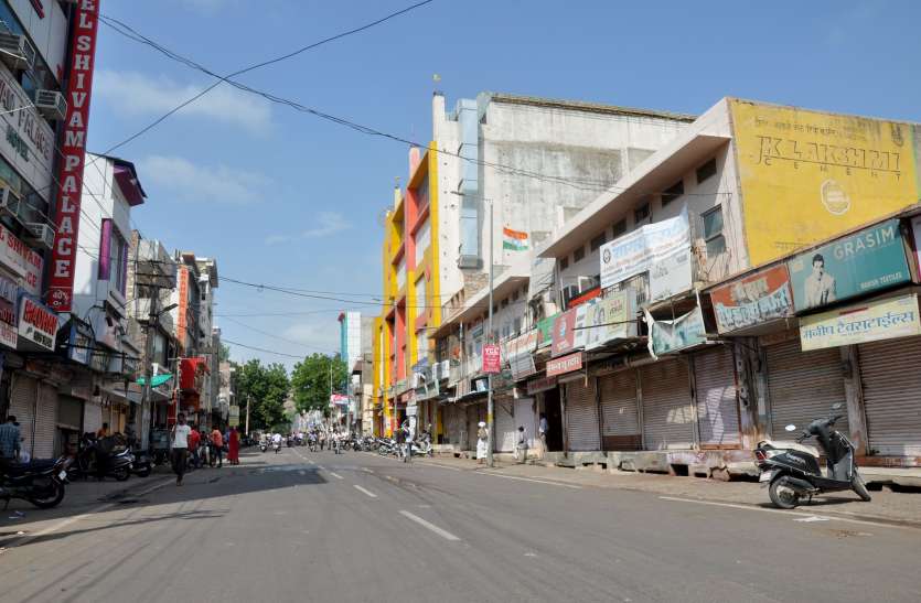India closed: Barmer not open market, vegetable market is also closed भारत बंद: मन की आग, बंद में आई नजर