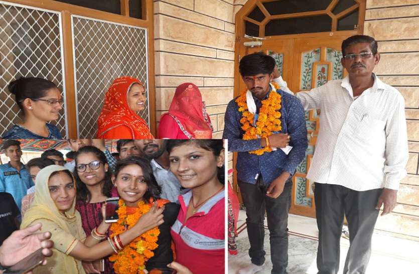 Student Election PG College Barmer छात्रसंघ चुनाव 2018: पीजी कॉलेज में 53 साल में पहली बार छात्रा बनी पदाधिकारी, उधर बहन बोली मैंने देखा सपना, भाई ने किया साकार