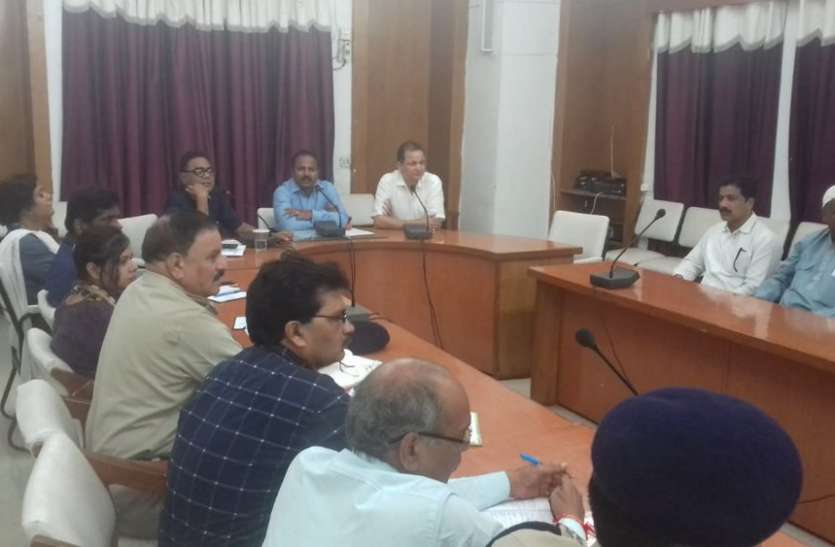 Peace committee meeting गणेश उत्सव व मोहर्रम पर रात 10 बजे बाद नहीं चलेंगे ध्वनि विस्तार यंत्र