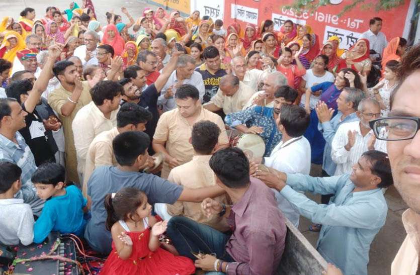 Celebration पूर्णाहूति के साथ ही शौभायात्रा