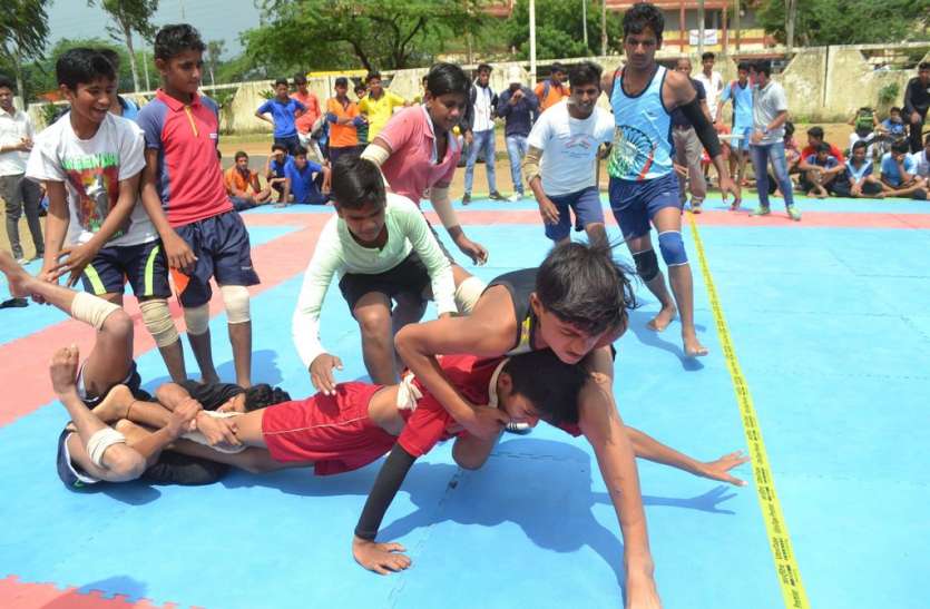 patrika 5 खेलों में 543 खिलाडिय़ों ने दिखाया दमखम