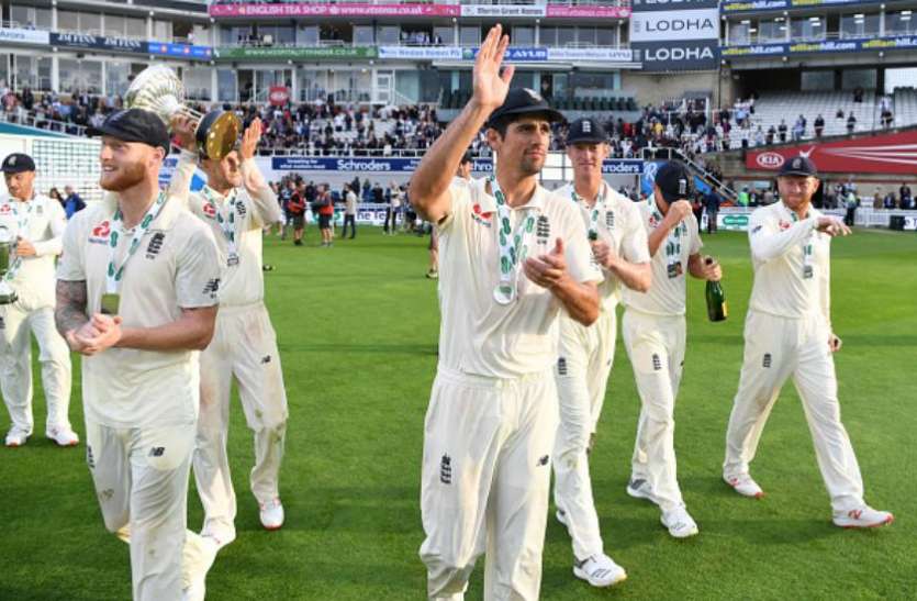 ALASTAIR COOK विदाई टेस्ट में एलिस्टर कुक चुने गए मैन ऑफ द मैच, सीरीज के 'हीरो' बने यह दो खिलाड़ी