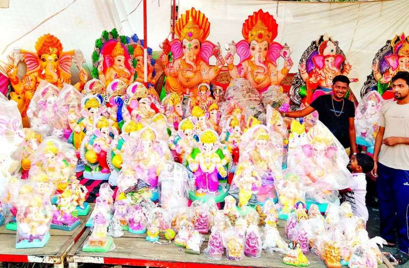 alirajpur Ganesh Chathurti घर-घर विराजेंगे विघ्नहर्ता
