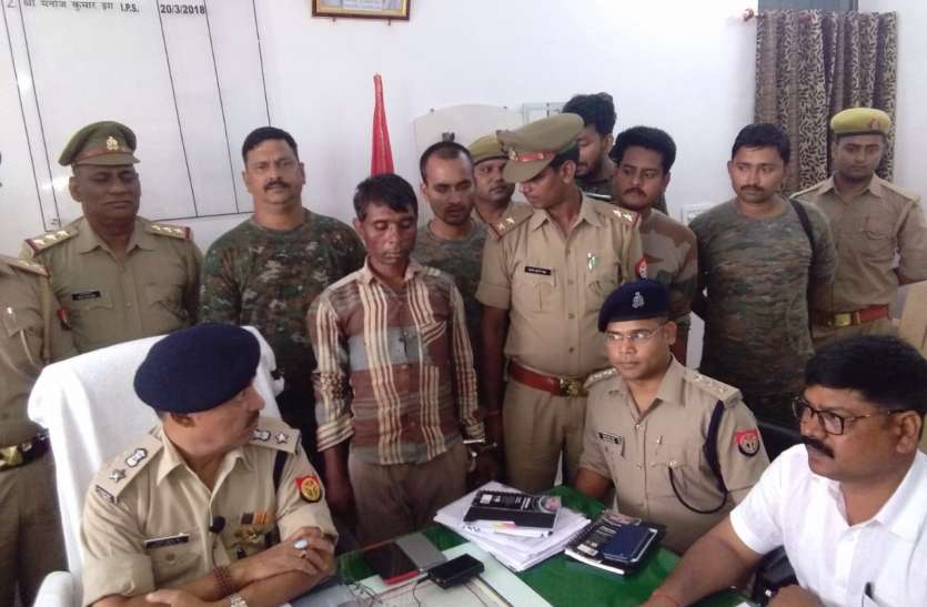 chitrakoot कुख्यात दस्यु ठोकिया के साथ एसटीएफ टीम पर बरसाई थीं गोलियां, पुलिस ने मुठभेड़ के दौरान किया गिरफ्तार