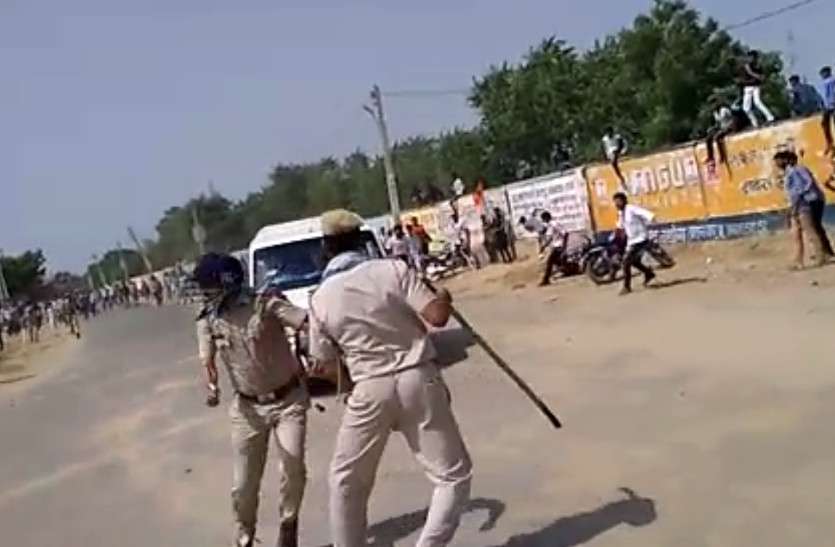 churu छात्रसंघ चुनाव परिणाम: नशे में धुत युवक ने दौड़ाई कार, घटना से मौके पर मची अफरा-तफरी