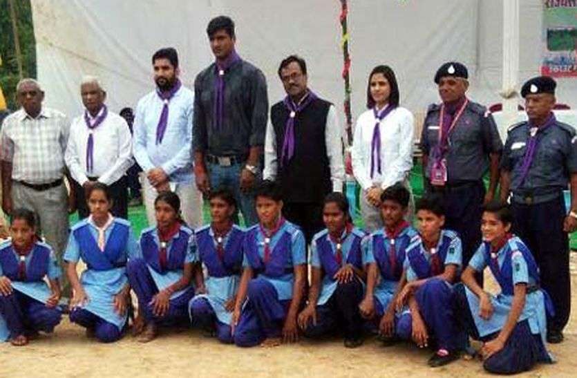 churu sports news बेटियों ने दिखाया कबड्डी व खो-खो में अपना खेल कौशल