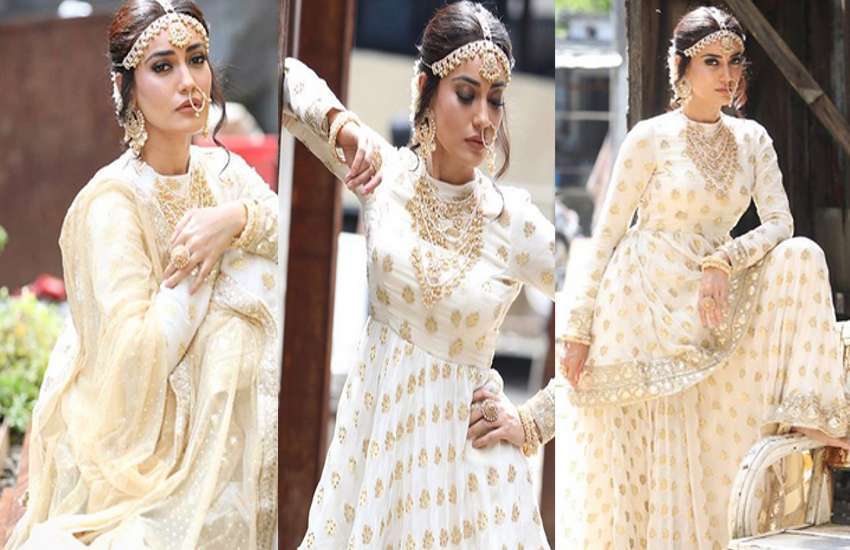 Naagin 3 Tv Actress Surbhi Jyoti Latet Photoshoot - गजरा और नथनी पहने  दुल्हन सी सजी टीवी की ये मशहूर नागिन, दिख रहीं चांद सी खूबसूरत | Patrika  News