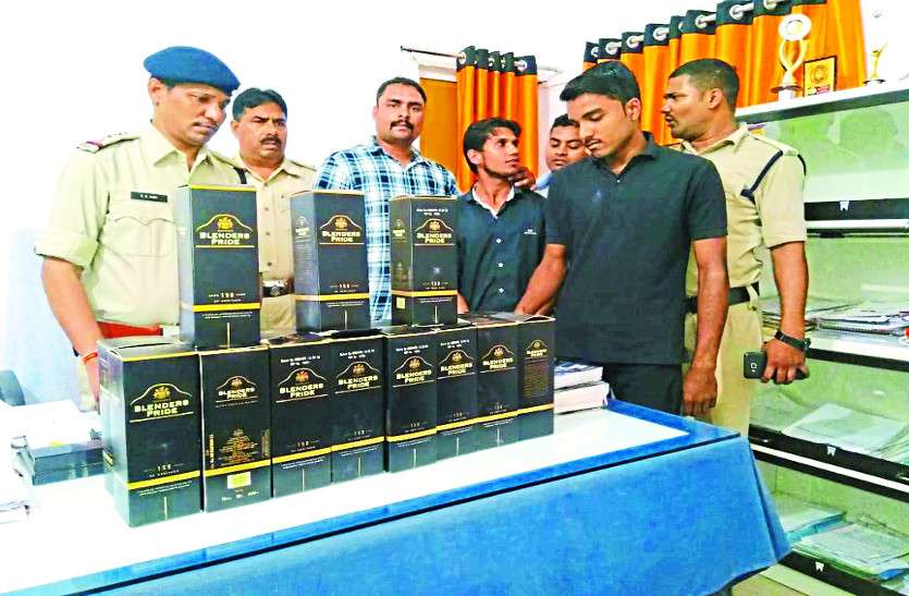 hotel silver oak शहर के नामी होटल का मालिक शराब सहित गिरफ्तार, अपराध दर्ज