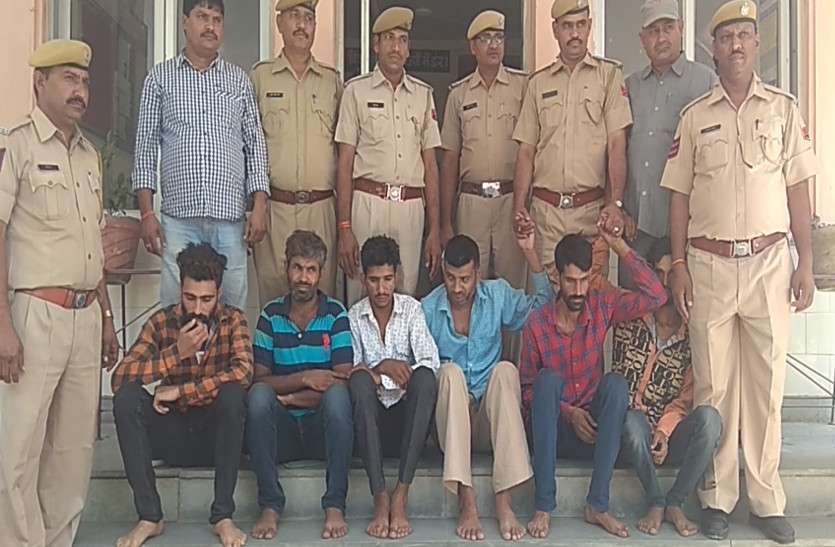 rajasthan news 6 डकैत, 7 जिले और 24 से ज्यादा वारदातें... यूं धरे गए खूंखार अपराधी
