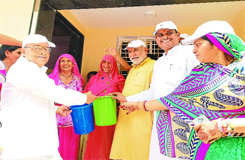 patrika श्रमदान कर शहरवासियों ने ली यह शपथ