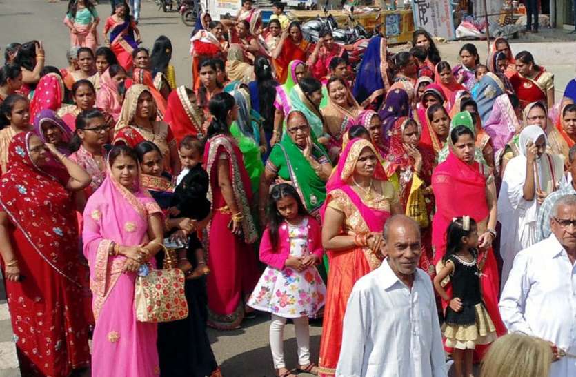 patrika तपस्वियों ने की तपस्या पूर्ण, निकला वरघोड़ा