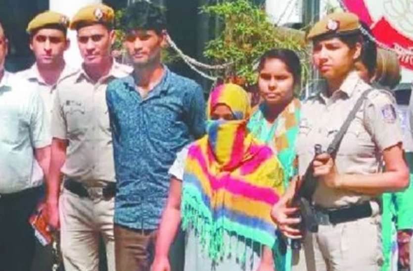 wife murdered दृश्यम फिल्म से प्रभावित भाभी ने देवर के साथ मिलकर की पति की हत्या, पकड़ाए