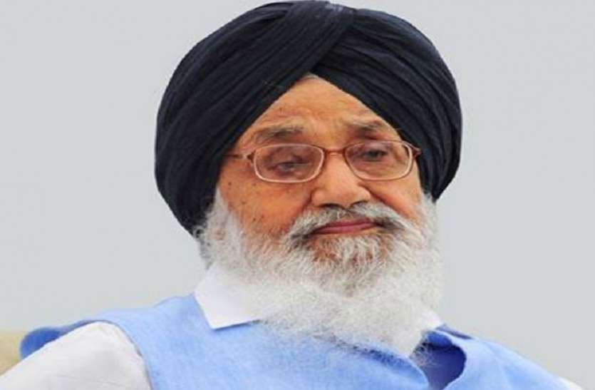 d पंजाब के पूर्व मुख्यमंत्री प्रकाश सिंह बादल का बड़ा बयान- मेरी और बेटे की हत्या की हो रही साजिश