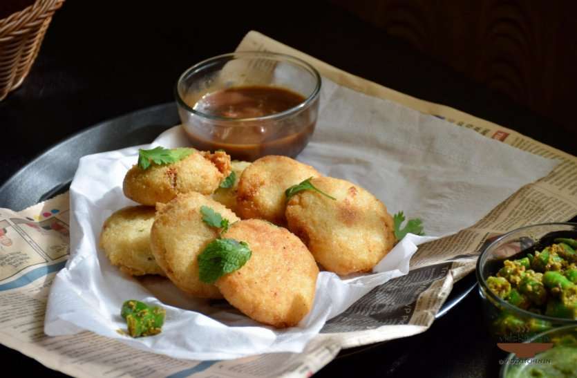 sooji ki kachori किट्टी पार्टी में सर्व करें सूजी की कचौरी