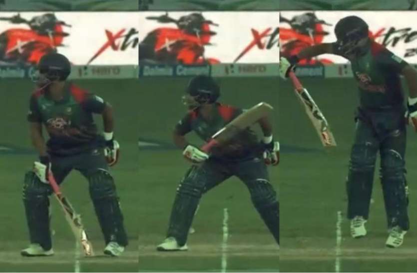 Asia cup : Tamim Iqbal bat with broken hands won both match and heart Asia cup : टीम की जीत के लिए टूटे हाथ से तमीम इकबाल ने की बल्लेबाजी, मैच और दिल दोनों जीता