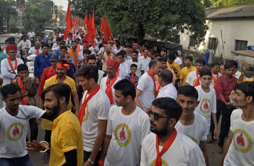 patrika शोभायात्रा निकाली, रक्तदान शिविर आयोजित
