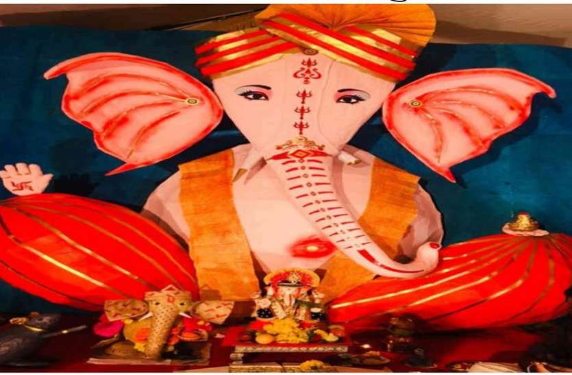 Eco-friendly Ganesha बांस की लकड़ी व नारियल के छिलकों से बनाए गणपति