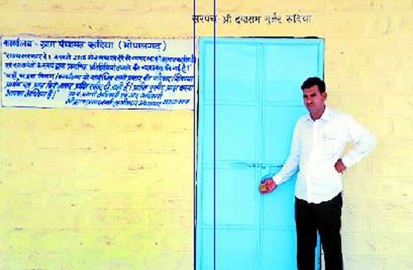 panchayat locks ग्रामीणों को पंचायतों के ताले खुलने का इंतजार, अटक गए काम काज