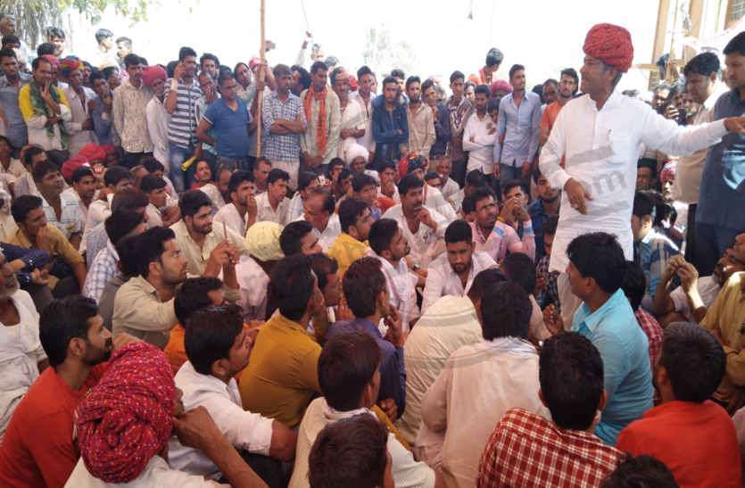 mahaveer jat murder हत्या का फर्दाफाश न होने पर समाज चुनाव में भाजपा के खिलाफ करेगा मतदान जाट समाज