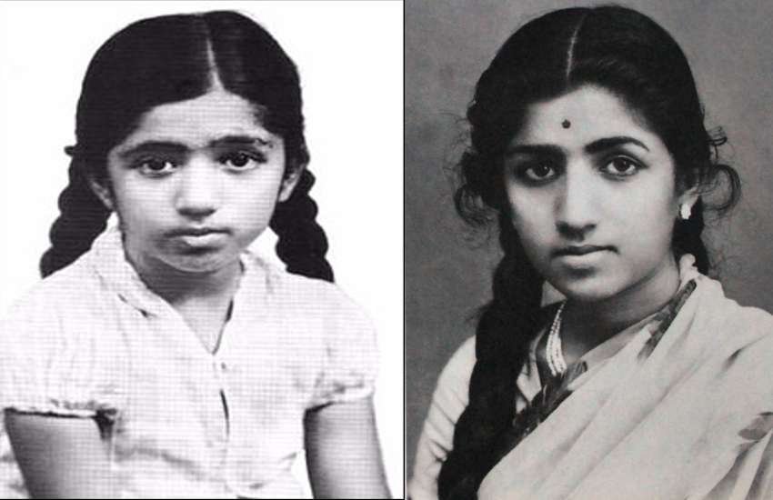 Birthday Special Lata Mangeshkar Childhood Photos - लता मंगेशकर बचपन में  दिखती थीं बेहद खूबसूरत, देखें उनकी क्यूट तस्वीरें | Patrika News