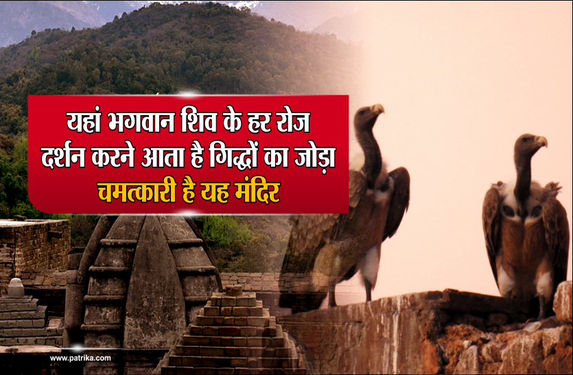 pakshi tirth यहां भगवान शिव के हर रोज़ दर्शन करने आता है गिद्धों का जोड़ा, चमत्कारी है यह मंदिर