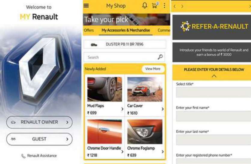 My renault app