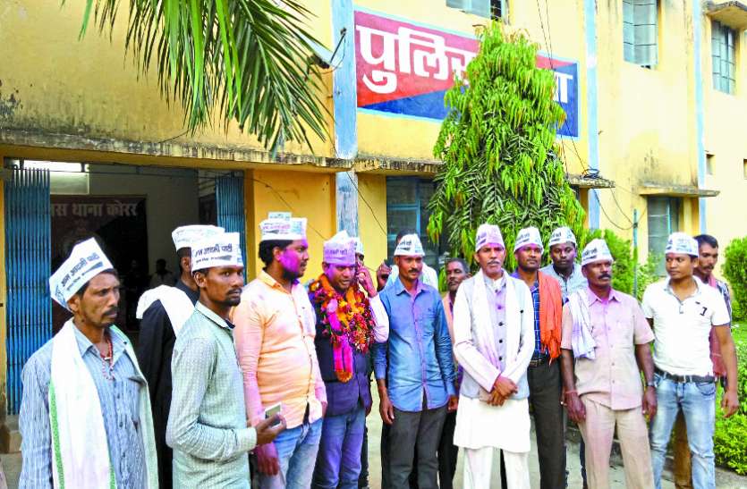 election AAP party Chhattisgarh election: आचार संहिता के उल्लंघन में हुई कार्रवाई
