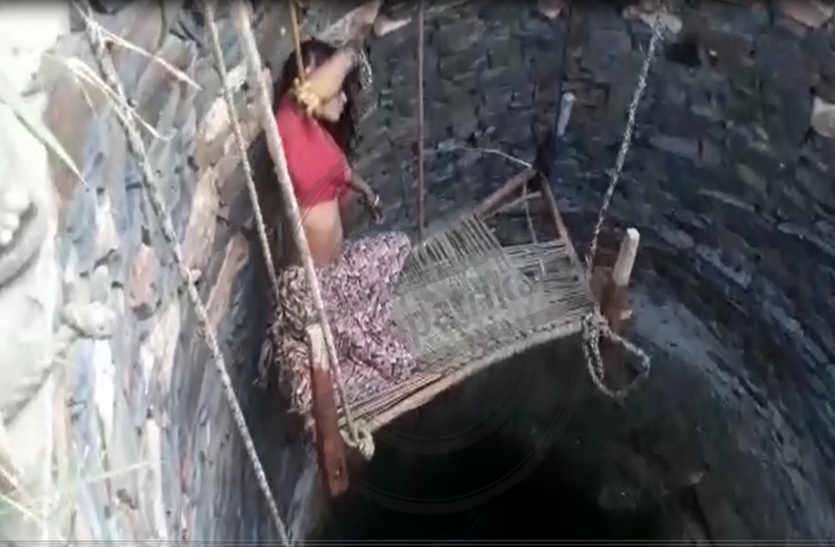 Mother son dies due to falling in well in bhilwara 14 माह के मासूम को कुएं में गिरता देख, मां ने लगाई छलांग, दोनों की मौत