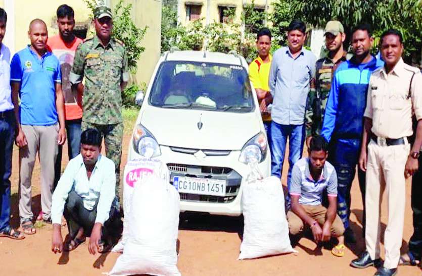 crime news मध्यप्रदेश जा रही एक और संदिग्ध कार मिली, पुलिस ने जब ली तलाशी तो उड़ गए होश