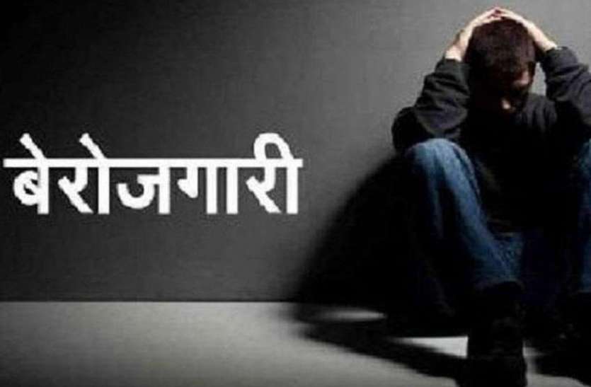 patrika 34 हजार बेरोजगारों में 17 फीसदी को भी रोजगार नहीं