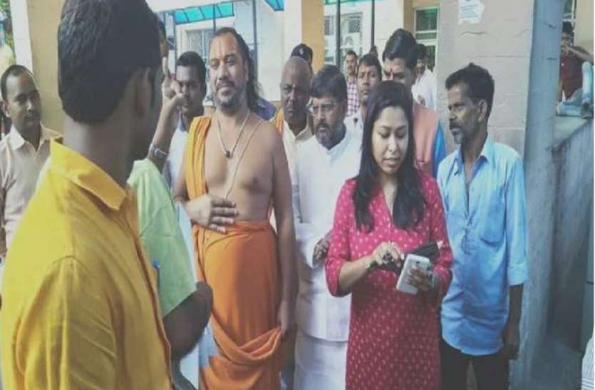 mahant paramhans das महंत परमहंस दास को लखनऊ पीजीआई से मिली छुट्टी