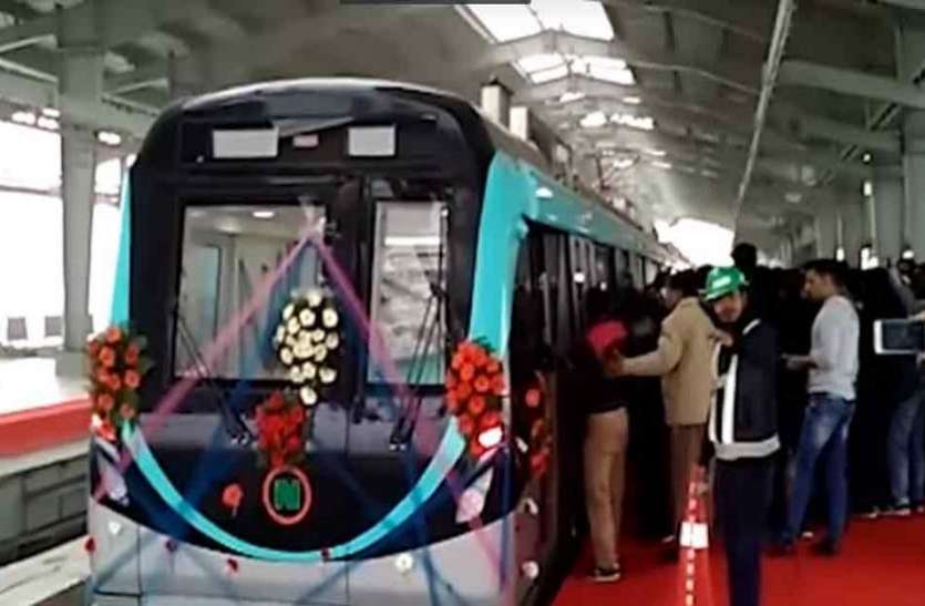 Aqua line पीएम मोदी यूपी के इस शहर को दिवाली पर देंगे मेट्रो की सौगात, मुंबई लोकल की तर्ज पर मिलेगी फास्ट सर्विस