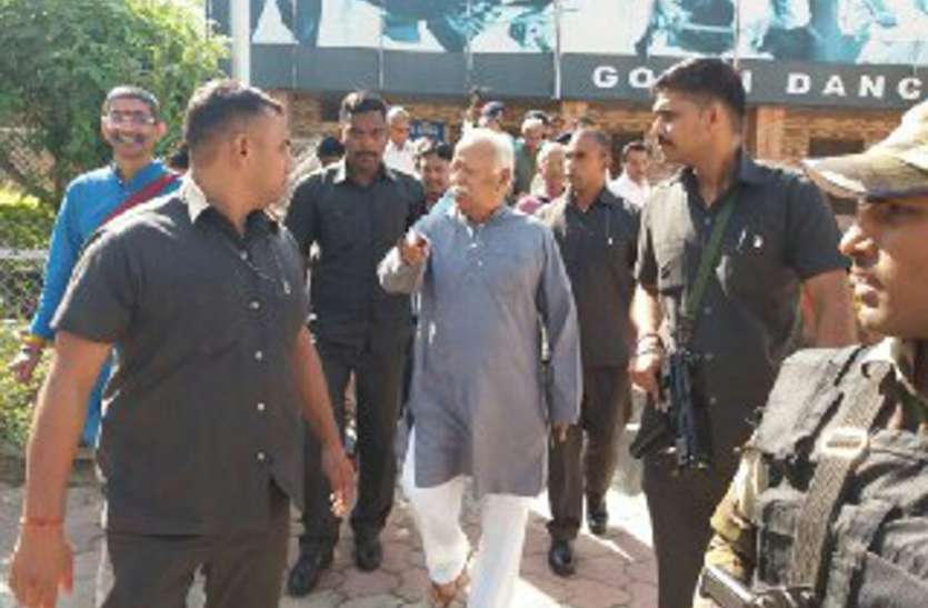 RR Chief mohan bhagwat visit in betul and mohan bhagwat latest news 9 माह में तीसरी बार बैतूल पहुंचे आरएसएस चीफ मोहन भागवत
