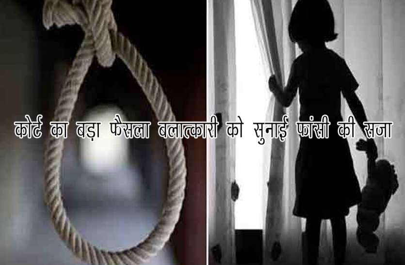 crime lucknow कोर्ट का बड़ा फैसला बलात्कारी को सुनाई फांसी की सजा