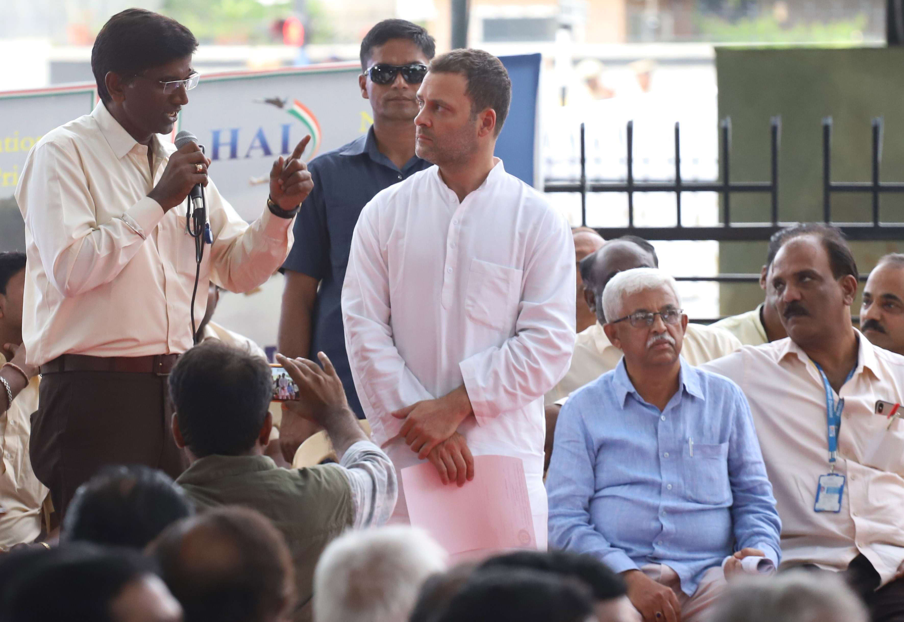 rahul at HAL