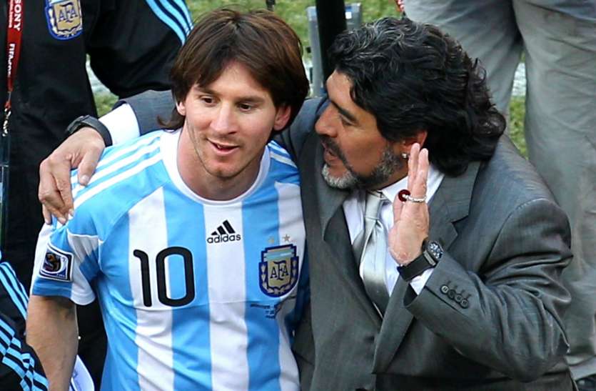 messi कोई भगवान नहीं है मेसी, मैच से पहले 20 बार टॉयलेट जाते हैं : माराडोना