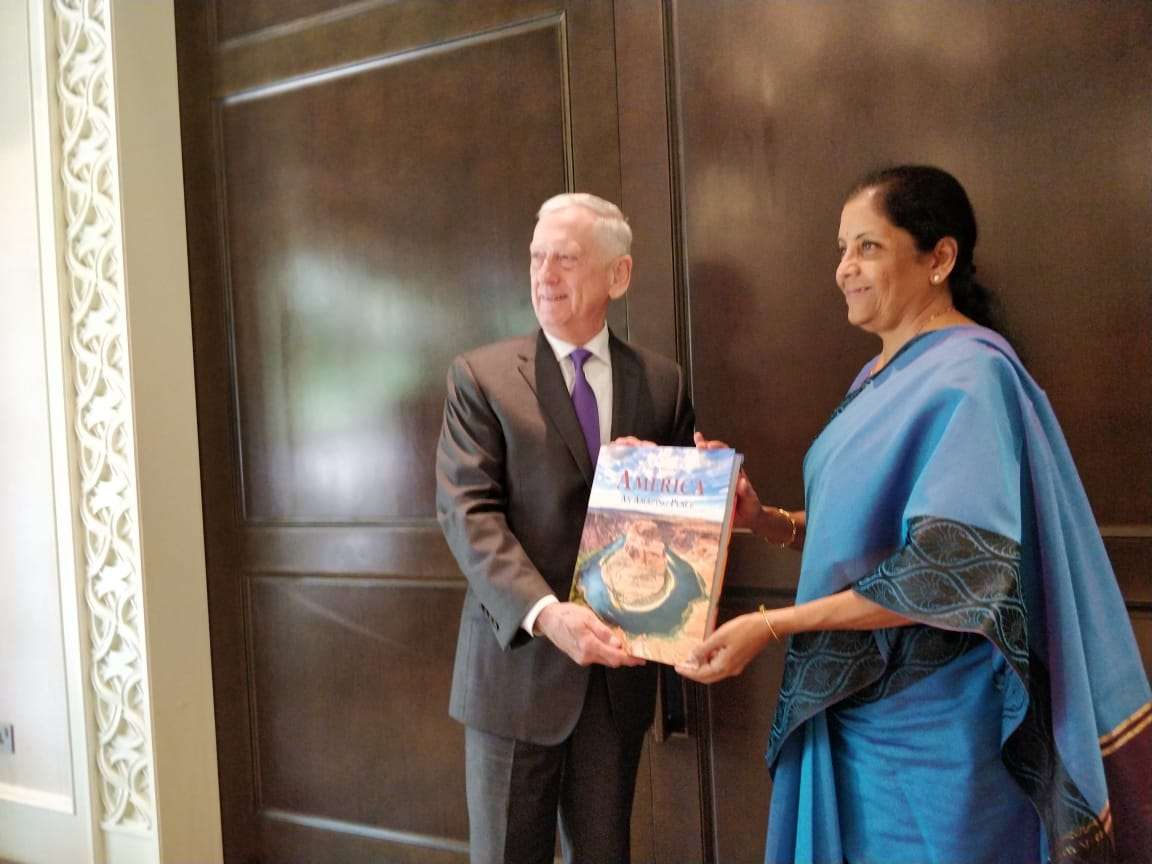 Defence Minister Nirmala Sitharaman met her foreign counterparts