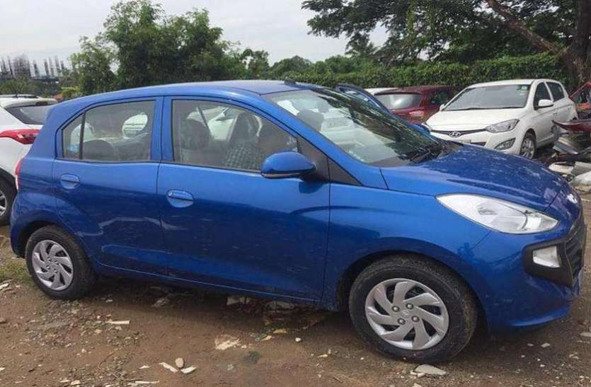 santro लॉन्चिंग से पहले नजर आई blue कलर की santro, जानें पूरी खबर
