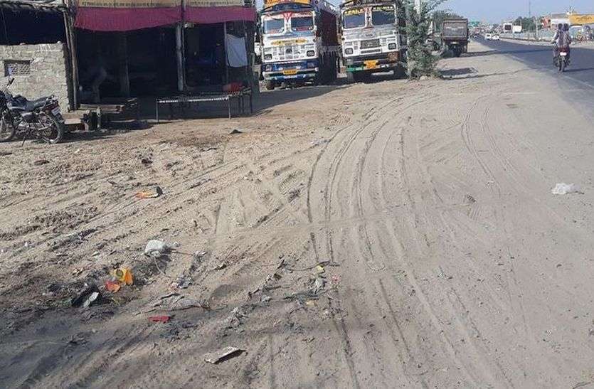 National highway sanchore हाइवे की इन होटलों और ढाबों पर खुले आम बिक रहा नशा