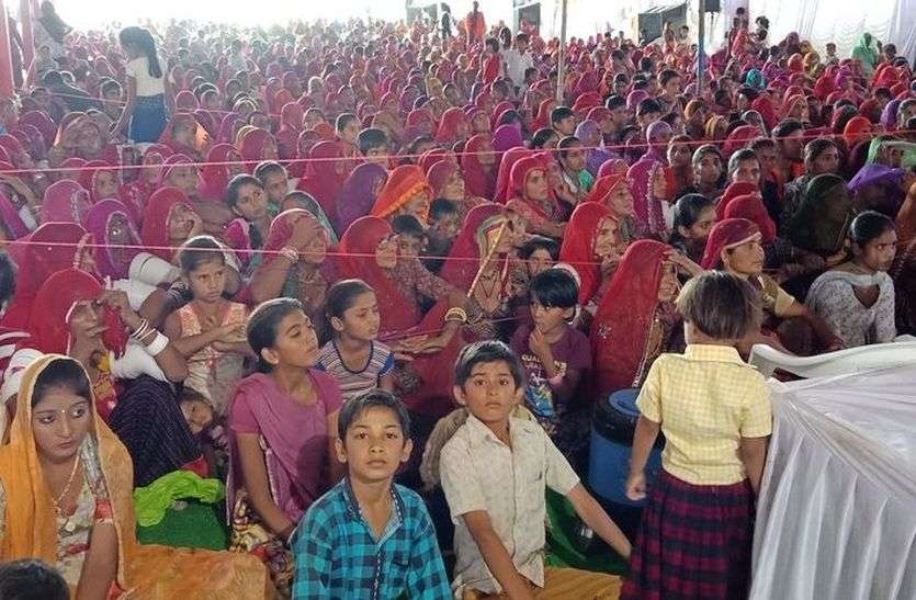 Go Bhagwat katha अंतिम दिन 101 गोसैनिकों को कामधेनु सेना की दिलाई सदस्यता