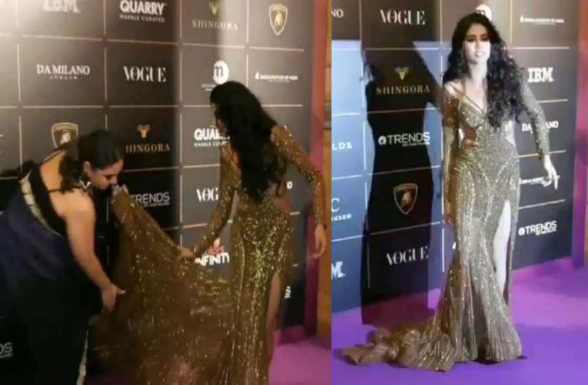 Janhvi Kapoor Wardrobe Malfunction Full Video - वाॅर्डरोब मालफंक्शन का