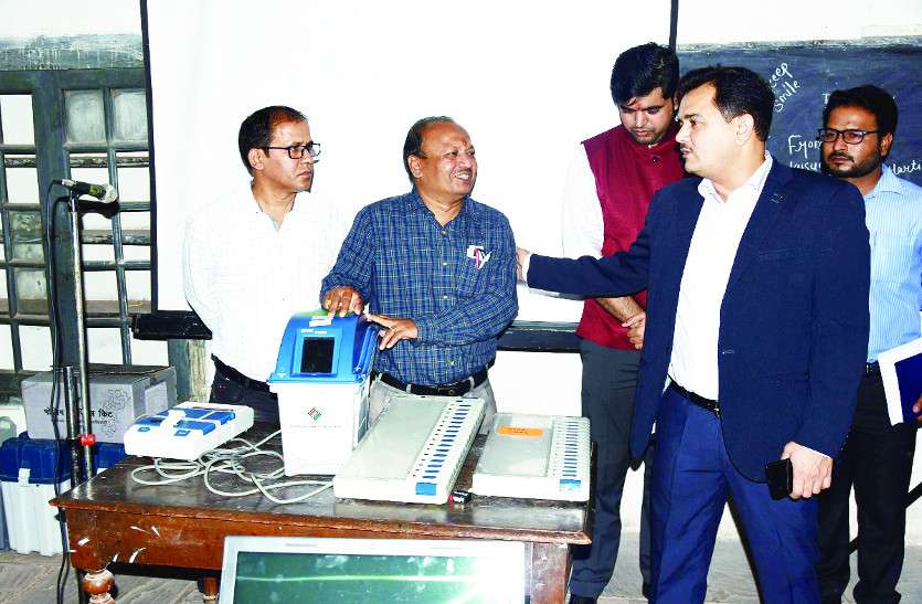 collector कलेक्टर ने प्रशिक्षण में बतायी मतदान की महत्वपूर्ण बातें, बोले काम में नहीं सहन होगी लापरवाही