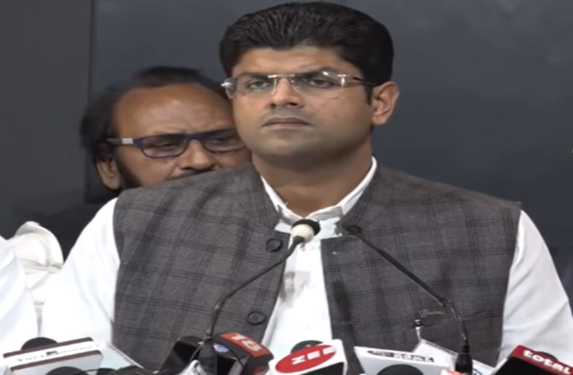 dushyant chautala इनेलो में मचे बवाल के बीच बोले दुष्यंत चौटाला-ओपी चौटाला नहीं अब पार्टी पर ही भरोसा