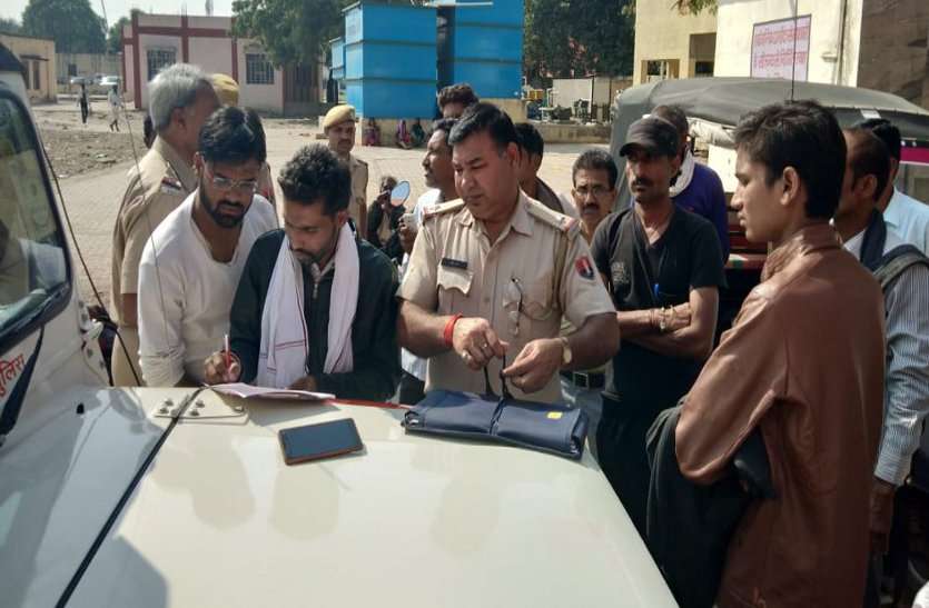 baran नवजात की मौत पर परिजनों ने किया जिला चिकित्सालय में हंगामा