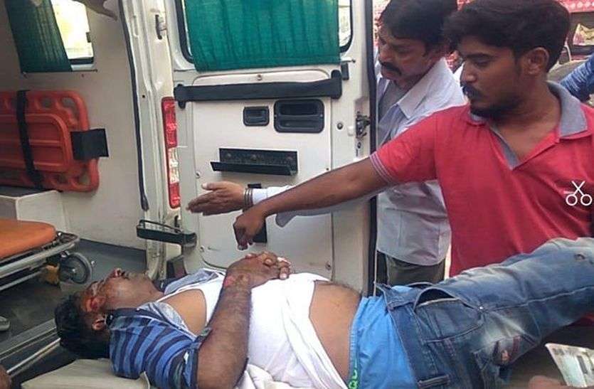 churu bike accident news बाइक फिसलने से एक की मौत, एक घायल