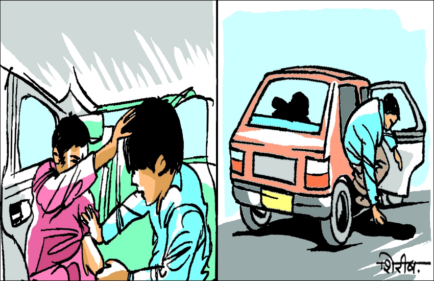 news पूर्व सचिव की बेटी के साथ कार सवार युवक ने कारोबारियों के दो बेटों को पीटा, एक युवक जान बचाने चलती कार से कूदा