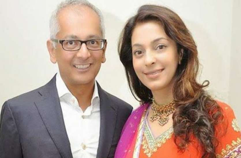 Image result for juhi chawla with her husband