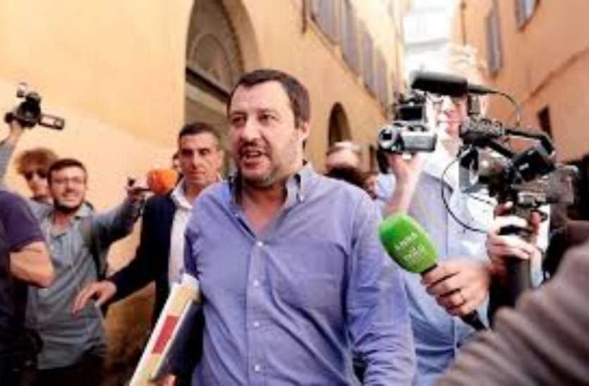 italy शरण लेने के लिए केवल विमान के रास्ते से देश में प्रवेश करना होगा: मटेयो साल्विनी