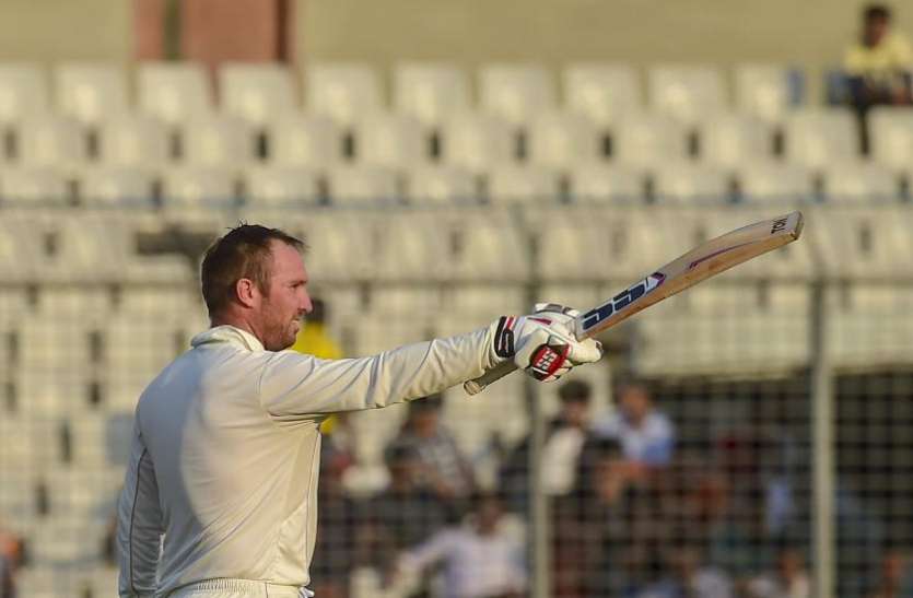 brendan taylor BAN vs ZIM: अकेले जूझते रहे ब्रेंडन टेलर, दोनों पारियों में शतक जड़कर भी टीम को नहीं दिला सके जीत